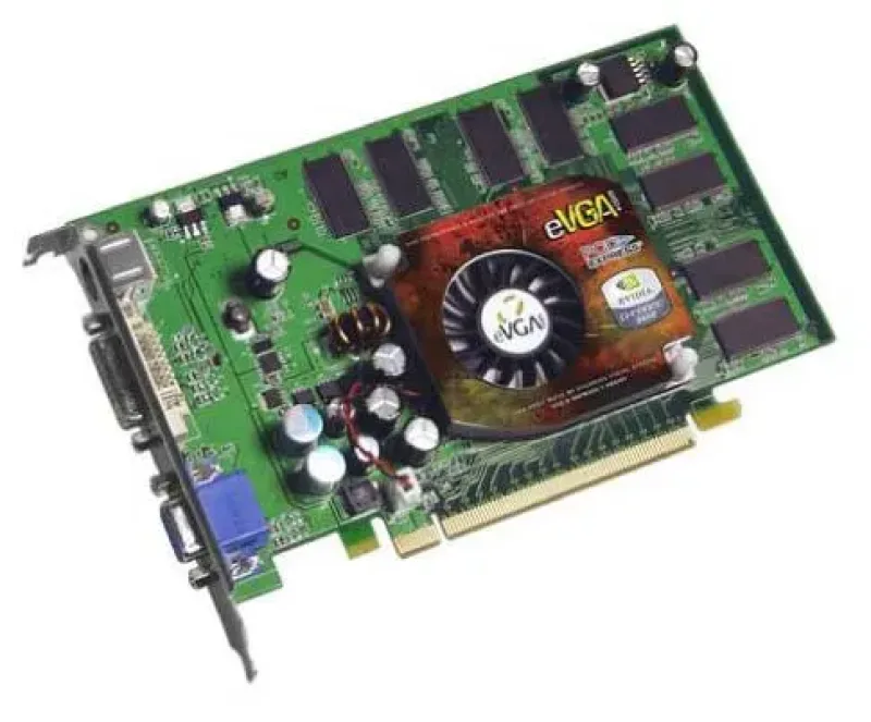 256-P2-N363-RX - EVGA GeForce 6600LE 256MB 128-Bit DDR PCI Express DVI-I/ VGA/ TV-Out Video Graphics Card