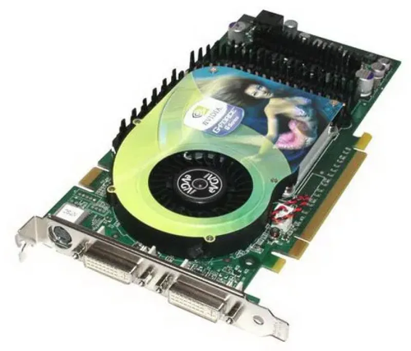256-P2-N376-AX - EVGA Nvidia Geforce 6800 GT 256MB GDDR3 256-Bit PCI Express x16 Dual SVI/ S-Video Out/ SLI Support Video Graphics Card