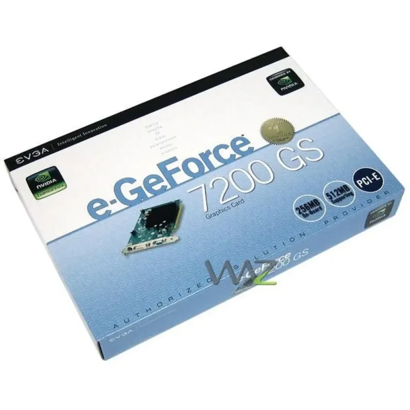 256-P2-N429-KR - EVGA GeForce 7200GS 256MB 64-Bit DDR2 PCI Express x16 D-Sub/ S-Video Out/ DVI Video Graphics Card
