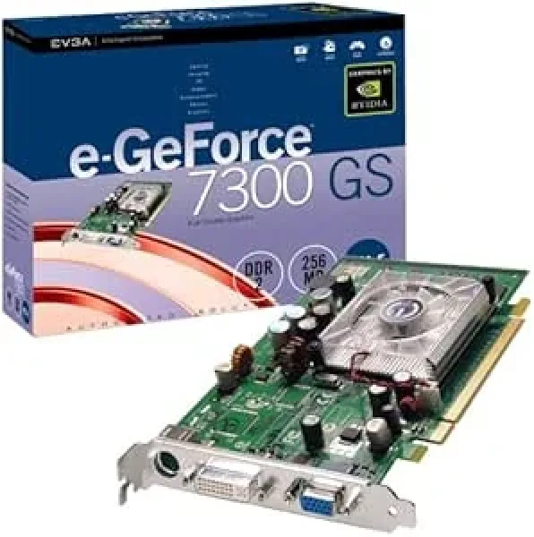 256-P2-N437-AR - EVGA GeForce 7300 GS 256MB 64-Bit GDDR2 PCI Express x16 Video Graphics Card