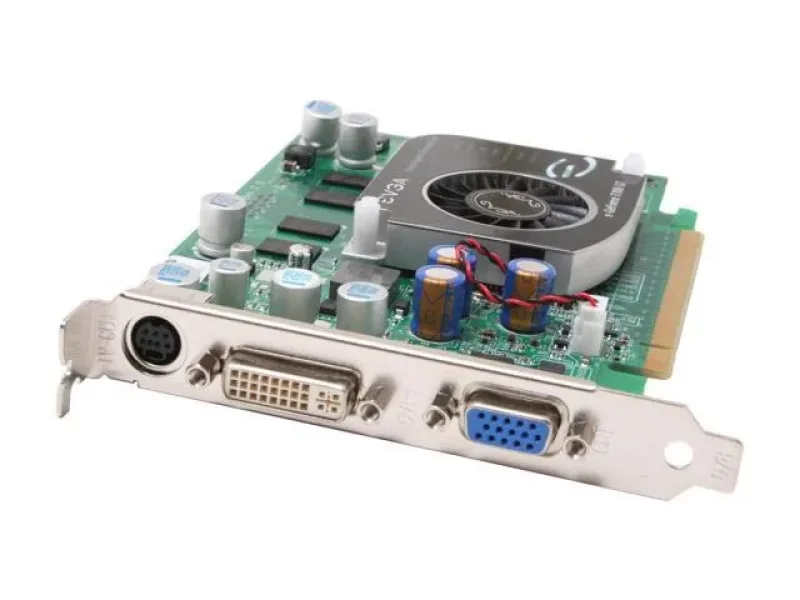 256-P2-N445-LX - EVGA e-GeForce 7300 GT 256MB DDR2 PCI Express x16 DVI/ D-Sub/ HDTV/ S-Video Out/ SLI Support Video Graphics Card