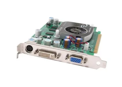 256-P2-N445-TX - EVGA e-GeForce 7300 GT 256MB DDR2 PCI Express x16 DVI/ D-Sub/ HDTV/ S-Video Out/ SLI Support Video Graphics Card