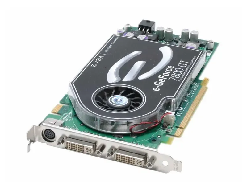 256-P2-N515-A1 - EVGA e-GeForce 7800 GT 256MB GDDR3 256-Bit SLI Support PCI Express x16 Video Graphics Card