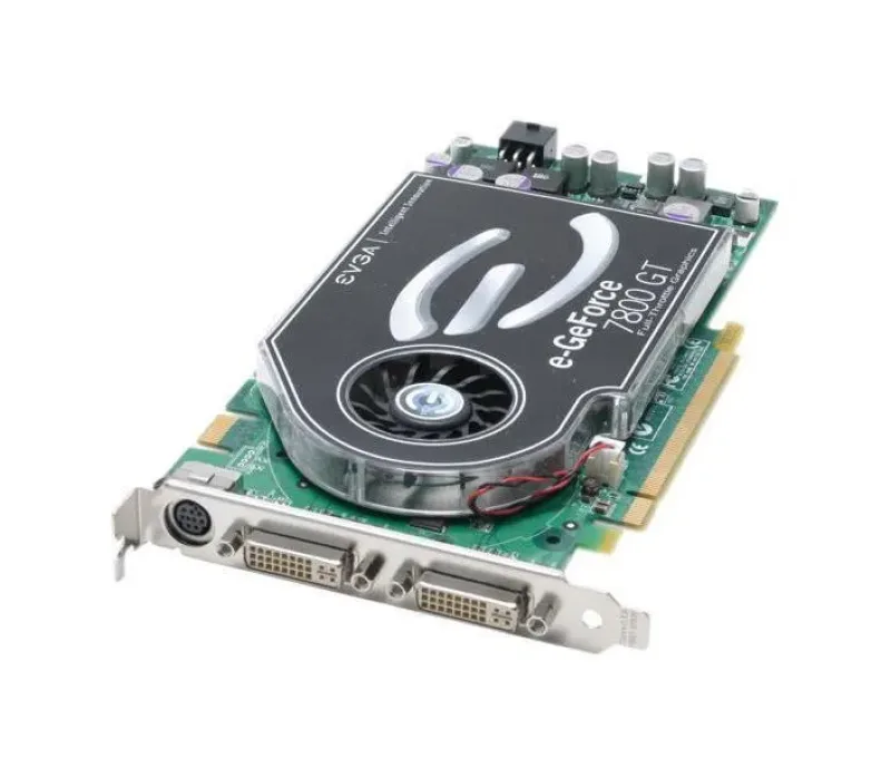 256-P2-N515-K1 - EVGA e-GeForce 7800 GT 256MB GDDR3 256-Bit SLI Support PCI Express x16 Video Graphics Card