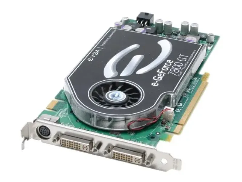 256-P2-N515-R1 - EVGA e-GeForce 7800 GT 256MB GDDR3 256-Bit SLI Support PCI Express x16 Video Graphics Card