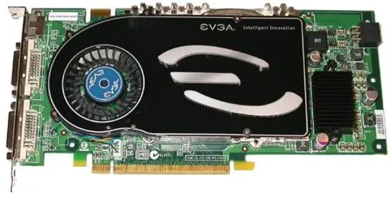 256-P2-N528-R1 - EVGA e-GeForce 7800 GTX 256MB GDDR3 256-Bit PCI Express x16 Dual DVI/ HDTV/ S-Video Out/ SLI Support Video Graphics Card