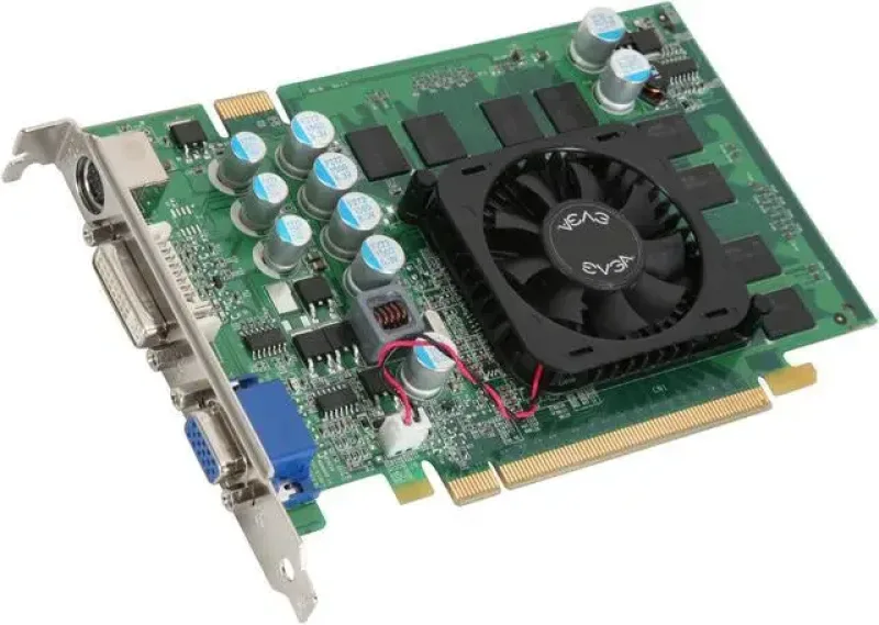 256-P2-N541-BX - EVGA GeForce 7600GS 256MB 128-Bit GDDR2 PCI Express x16 DVI / D-Sub/ VGA / S-Video Out/ SLI Support Video Graphics Card