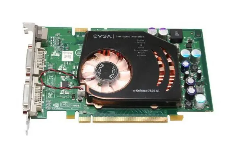 256-P2-N554-LX - EVGA GeForce 7600 GT 256MB GDDR3 128-Bit SLI Support PCI Express x16 Video Graphics Card