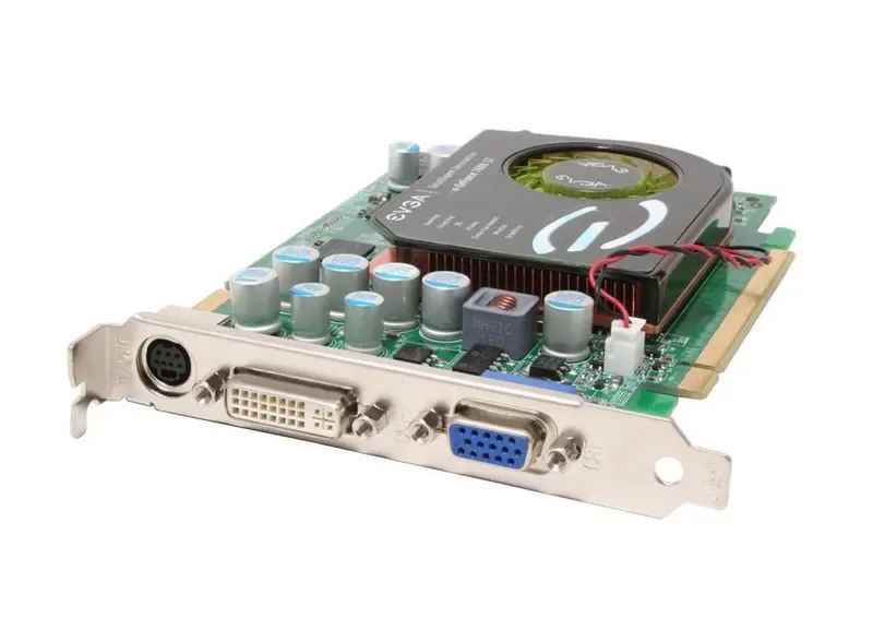 256-P2-N615-K1 - EVGA GeForce 7600GT 256MB 128-Bit GDDR3 PCI Express x16 SLI Support HDTV/ S-Video Out/ D-Sub/ DVI Video Graphics Card