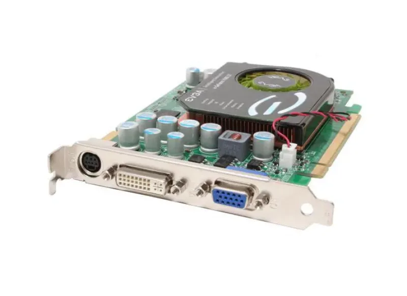 256-P2-N615-KR - EVGA GeForce 7600GT 256MB 128-Bit GDDR3 PCI Express x16 SLI Support HDTV/ S-Video Out/ D-Sub/ DVI Video Graphics Card