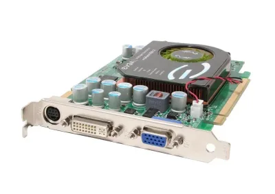 256-P2-N615-TR - EVGA GeForce 7600GT 256MB 128-Bit GDDR3 PCI Express x16 SLI Support HDTV/ S-Video Out/ D-Sub/ DVI Video Graphics Card