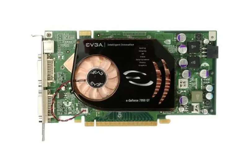 256-P2-N636-R1 - EVGA e-GeForce 7950GT 256MB GDDR3 256-Bit PCI-Express x16 Dual DVI Graphics Card