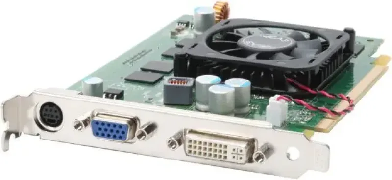 256-P2-N740-KR - EVGA e-GeForce 8500 GT 256MB 128-Bit GDDR2 PCI Express x16 DVI/ D-Sub/ HDTV/ S-Video/ Composite Out/ SLI Support Video Graphics Card