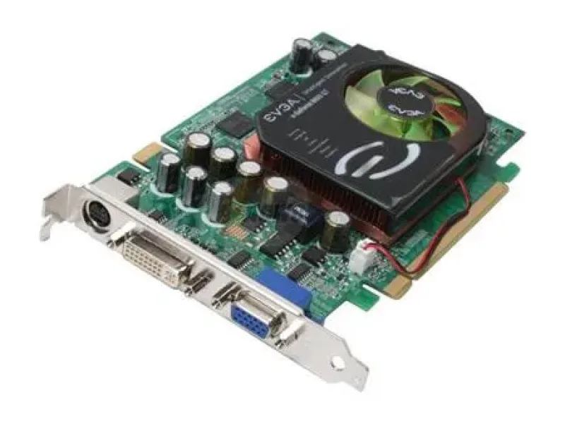 256-P2-N751-FR - EVGA GeForce 8600 GT 256MB 128-Bit GDDR3 PCI Express x16 Dual DVI/ HDTV/ S-Video/ Composite Out/ SLI Support Video Graphics Card