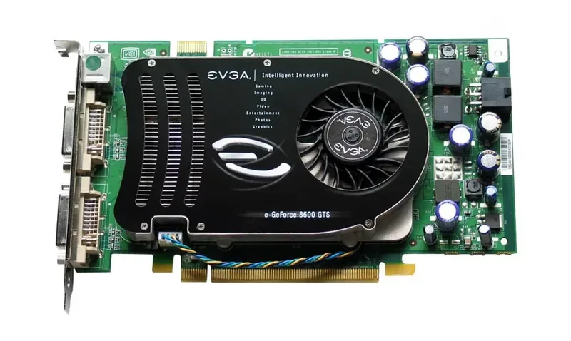 256-P2-N762-TR - EVGA GeForce 8600 GTS 256MB 128-Bit GDDR3 PCI Express x16 Dual DVI/ HDTV/ S-Video Out/ HDCP Ready/ SLI Support Video Graphics Card