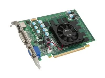 256P2N541S3 - EVGA GeForce 7600GS 256MB 128-Bit GDDR2 PCI Express x16 DVI / D-Sub/ VGA / S-Video Out/ SLI Support Video Graphics Card