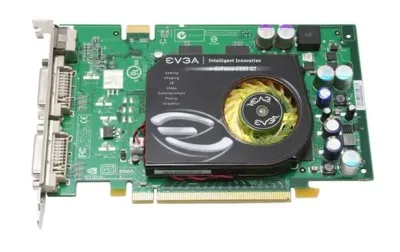 256P2N553DX - EVGA GeForce 7600GT 256MB 128-Bit DDR3 PCI Express Dual DVI/ HDTV Video Graphics Card