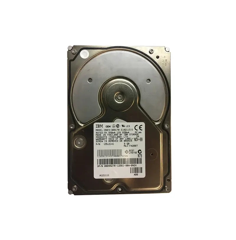 25L2141 - IBM 9.1GB 7200RPM Ultra-2 Wide SCSI 68-Pin 3.5-inch Hard Drive