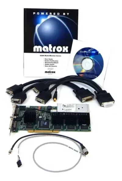 25P2724 - Matrox Graphics Matrox G200 Quad W/TV Tuner Pal Europe