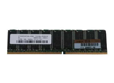 260655-001 - HP 512MB DDR-266MHz PC2100 ECC Unbuffered CL2.5 184-Pin DIMM 2.5V Memory Module
