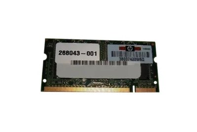 268043-001N - HP 256MB DDR-266MHz PC2100 non-ECC Unbuffered CL2.5 200-Pin SoDimm 2.5V Memory Module