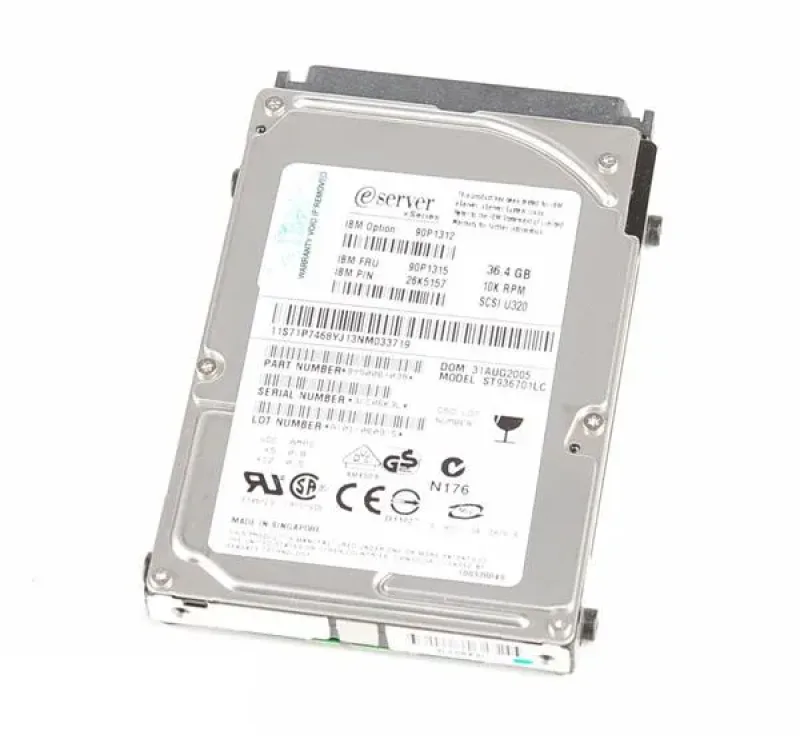 26K5157 IBM 36.7GB 10000RPM Ultra-320 SCSI 2.5-inch Hard Drive