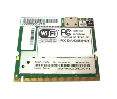 26P8435 - IBM Cisco 802.11b Mini-PCI Wireless Network Card for ThinkPad T30 / R32