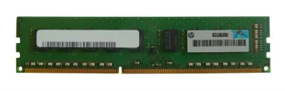284398-027 - HP 4GB DDR3-1600MHz PC3-12800 ECC Unbuffered CL11 240-Pin DIMM Dual Rank Memory Module