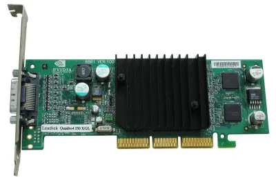 290648-B21 - HP Quadro4 550 XGL AGP 64MB Video Graphics Card
