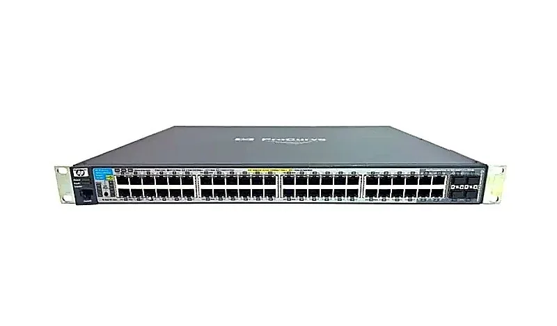 HP 2910AL-48G ProCurve 2910al-48G-PoE+ 44xPorts PoE+ 10/100/1000Base-T + 4xDual Personality SFP Ports Layer3 Managed Gigabit Ethernet Switch