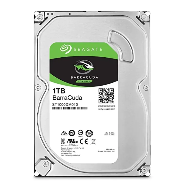 Seagate 2EP102-300 Barracuda 1TB 7200RPM SATA 6Gb/s 64MB Cache 3.5-Inch Hard Drive. In Stock