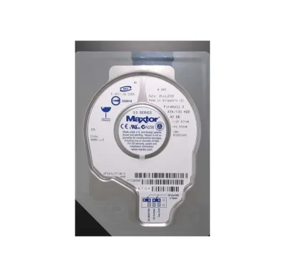 2F040L0710613 - Maxtor Fireball 3 40GB 5400RPM ATA-133 2MB Cache 3.5-inch Hard Drive