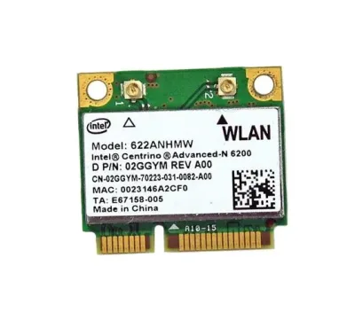 2GGYM - Dell Mini PCIe Advanced-N 6200 Wireless Card