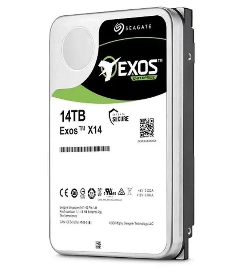 Seagate 2H4231-150 Exos X14 Series 14TB 7200RPM SAS 12Gb/s 256MB Cache 3.5-Inch Hard Drive. In Stock