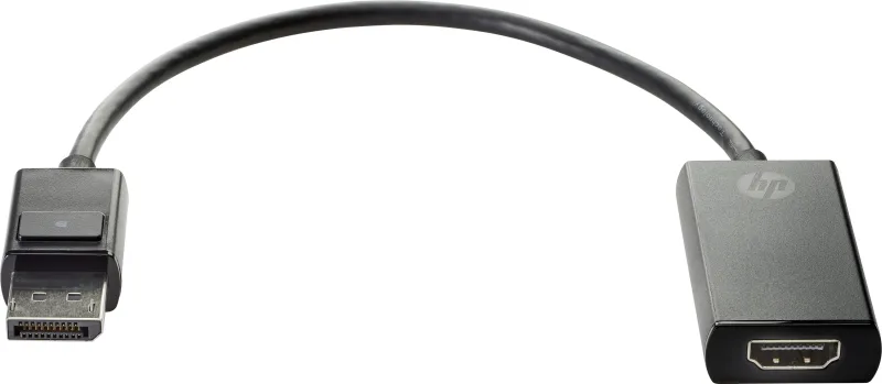 HP 2JA63AA DisplayPort to HDMI True 4K Adapter DisplayPort/HDMI for Audio/Video Device
