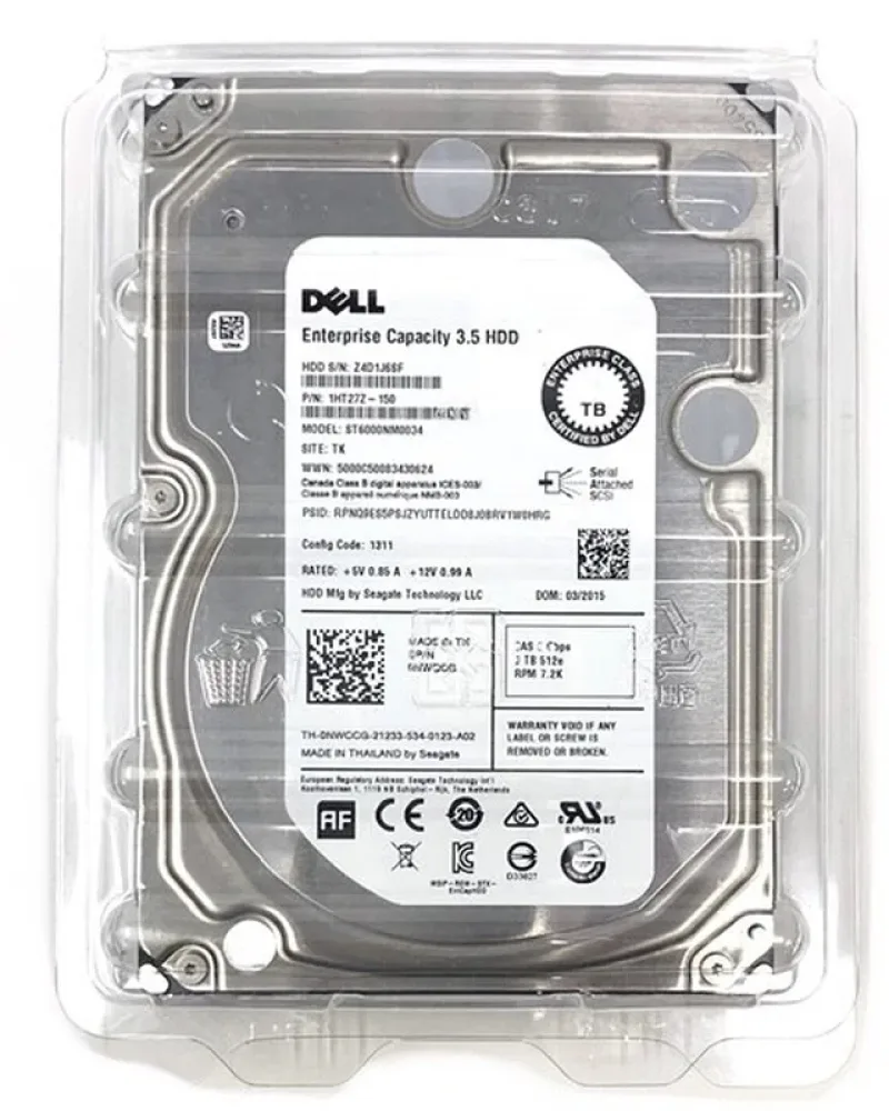 Seagate 2KE231-150 Exos 7E8 8TB 7200RPM 12Gb/s SAS 256MB Cache 3.5-Inch Hard Drive (OEM)
