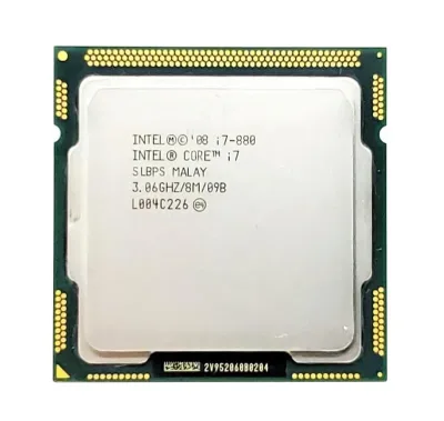 2MDD4 - Dell 3.06GHz 2.5GT/s Socket LGA1156 8MB Cache Intel Core i7-880 Quad-Core Processor
