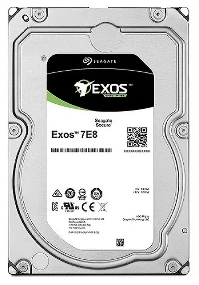 Seagate 2MR221-251 Exos 7E8 Series 8TB 7200RPM SAS 12Gb/s 256MB Cache SED-FIPS 3.5-Inch Hard Drive. In Stock