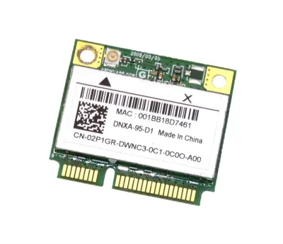 2P1GR - Dell 802.11 A/b/g/n Mini PCI Express Wireless LAN Card