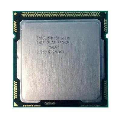 2PXCY - Dell 2.26GHz 2.5GT/s 2MB SmartCache Socket FCLGA1156 Intel Celeron G1101 Dual-Core Processor
