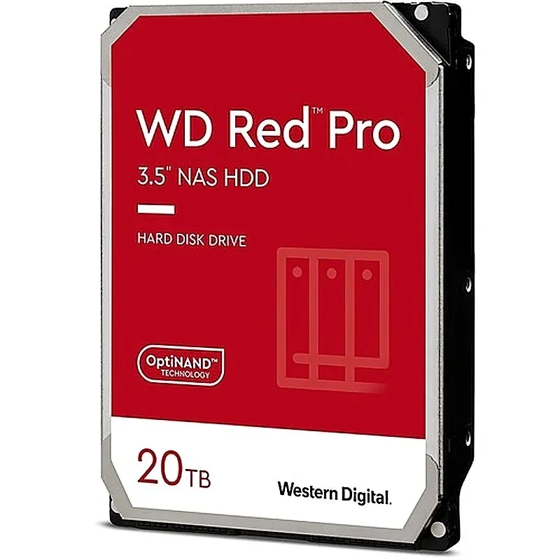 Western 2W10654 Western Digital 2W10654 Red Pro 20TB 7200RPM SATA 6Gb/s 512MB Cache 3.5-Inch Hard Drive