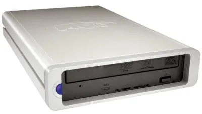 300596 - LaCie D2 CD-RW USB 2.0 Firewire Removable Disk Drive 52x32x52x