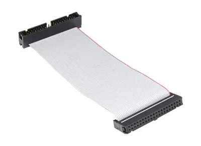 308388-002 - HP 23-inch 40-Pin IDE Ultra ATA Dual Device Data Cable for xw8200 Workstation
