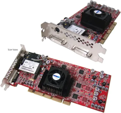 308962-002 - HP FireGL Z1 8X Pro 128MB AGP Dual DVI-I Video Graphics Card