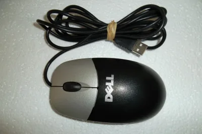 310-9627 - Dell USB 2-Button Optical Mouse with Scroll Wheel Black