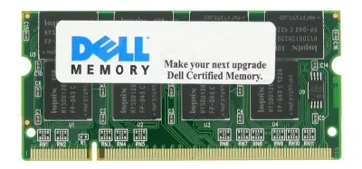311-3408 - Dell 1GB DDR-400MHz PC3200 non-ECC Unbuffered 200-Pin SoDimm Memory Module