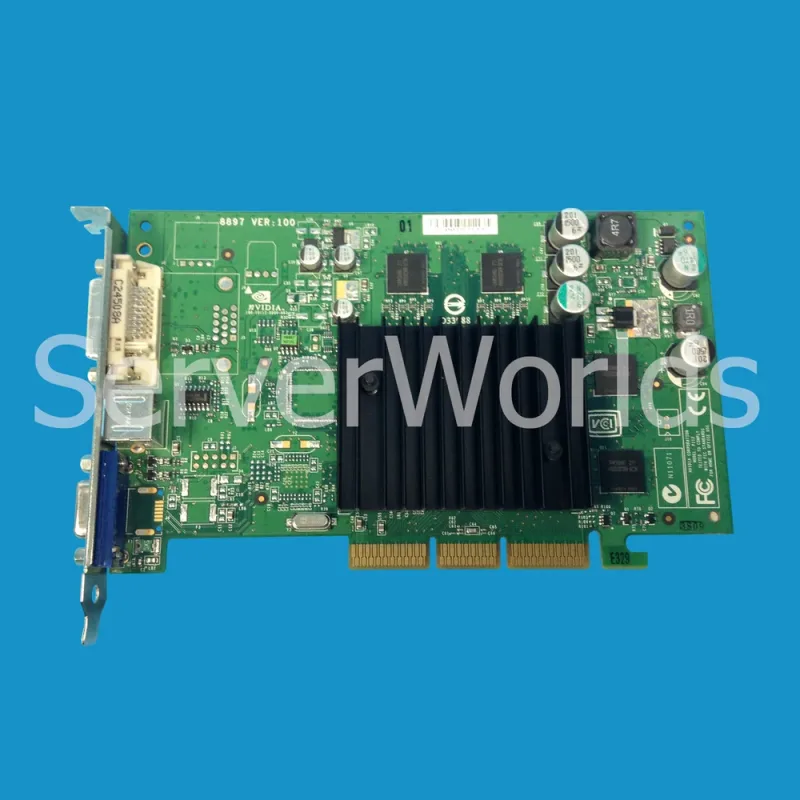 311507-001 - HP Nvidia Quadro4 380XGL AGP 8x 64MB VGA/DVI/TV-Out Video Graphics Card for Workstations