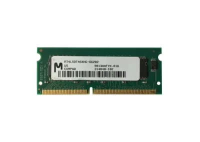 314848-102 - Compaq 32MB 66MHz PC66 non-ECC Unbuffered CL2 144-Pin SoDimm Memory Module