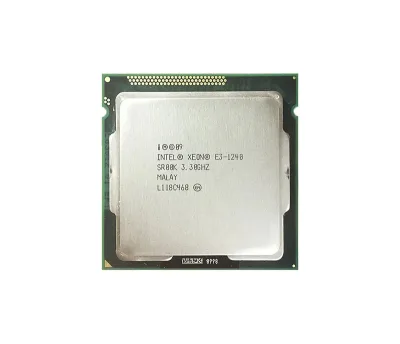317-6874 - Dell 3.3GHz 5GT/s DMI 8MB SmartCache Socket LGA1155 Intel Xeon E3-1240 4-Core Processor