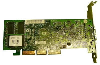 319627-001 - HP Nvidia Quadro-4 200NVS 64MB AGP ATX Dual Monitor Video Card